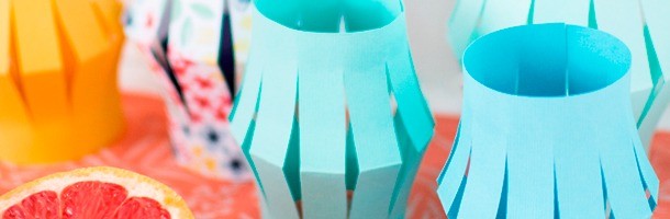 Farolillos de papel | DIY de verano