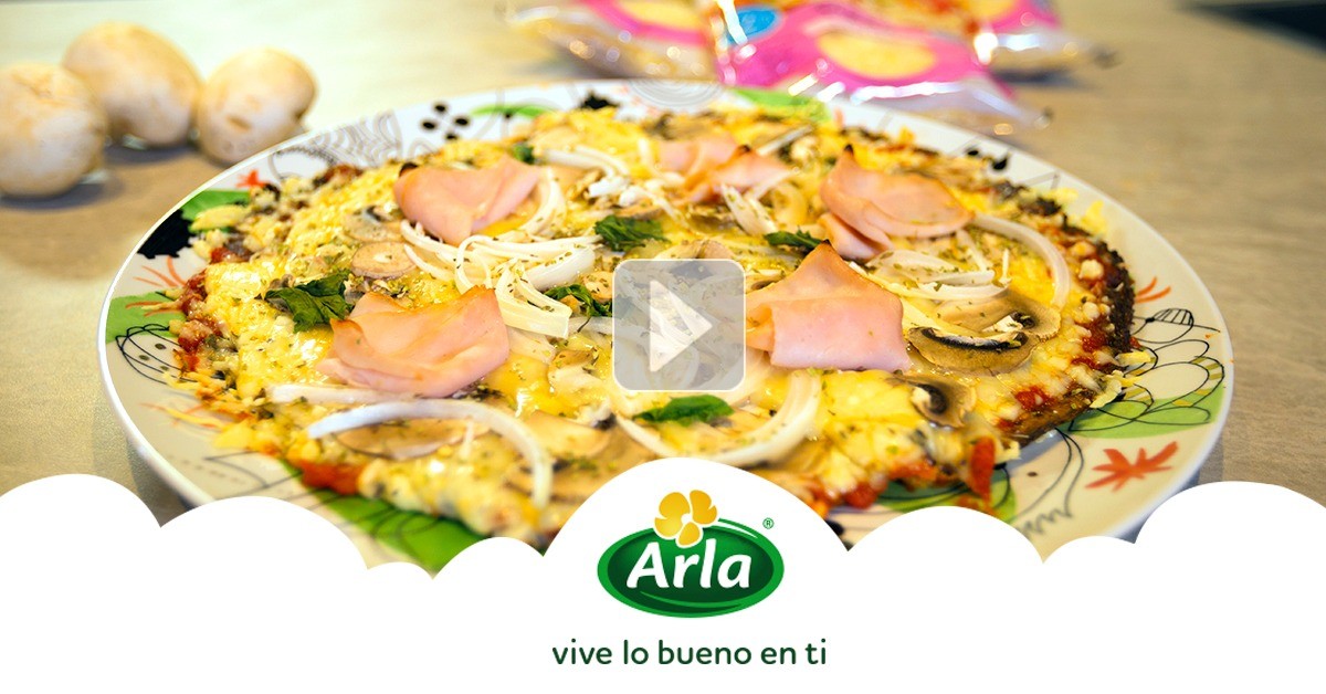 Receta De Pizza Sin Harina Con Menos Caloras Que La Pizza