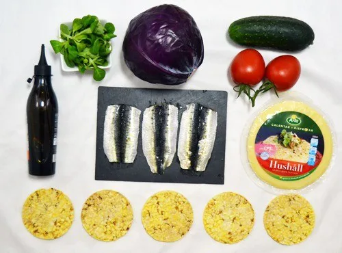 Receta sardinas tortitas queso