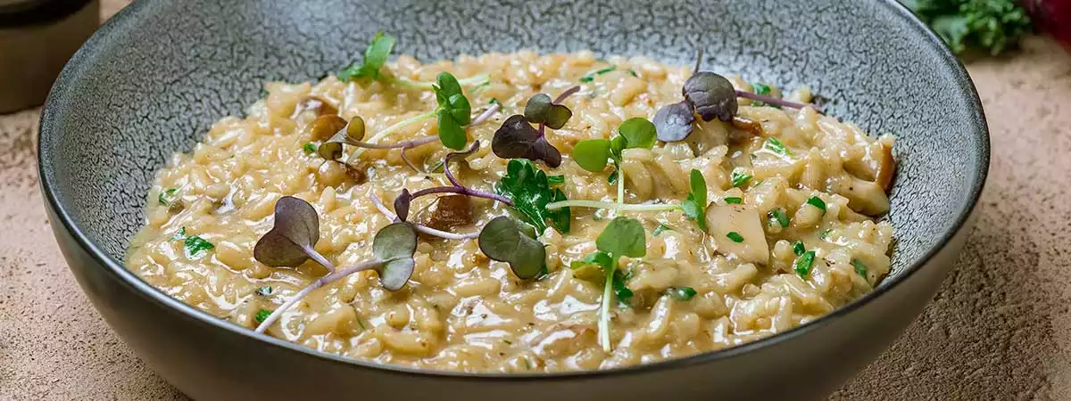 Risotto de boletus por Mario Sandoval