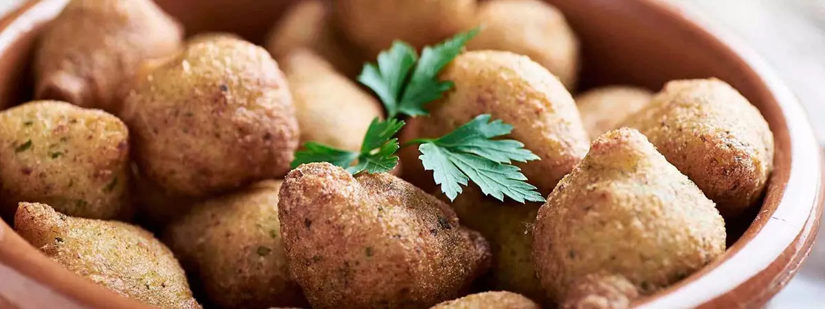 Buñuelos de bacalao