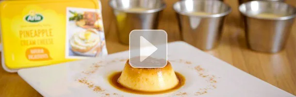 Flan de piña 01