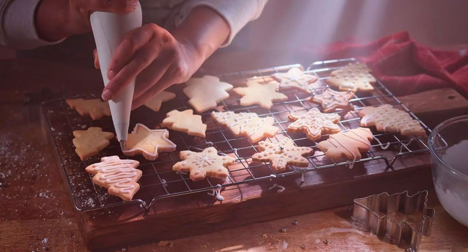 Galletas navidad mantequilla Lurpak