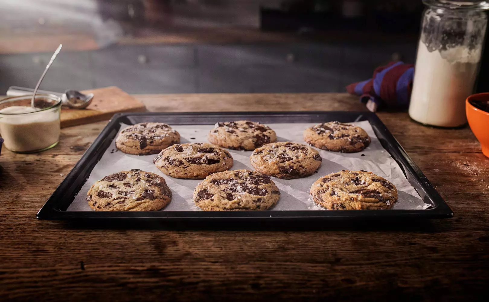 Cookies con pepitas de chocolate