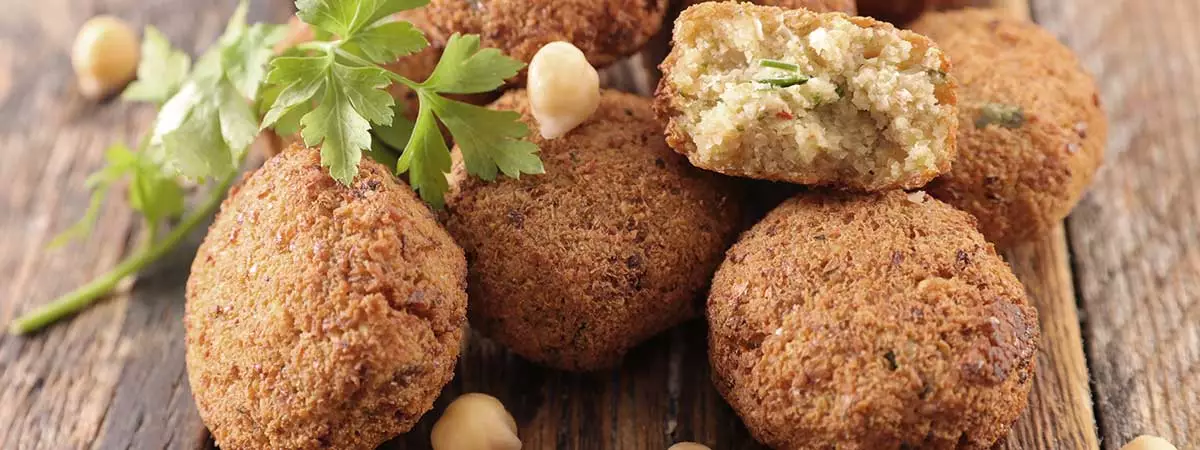 Falafel con Arla Apetina